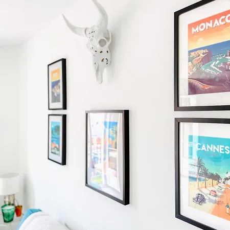 Apartment Duplex Riviera - Comfortable In Cannes